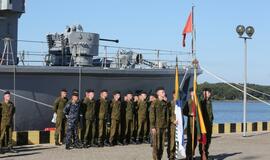 Karinių jūrų pajėgų šauktinių atsargos ceremonija