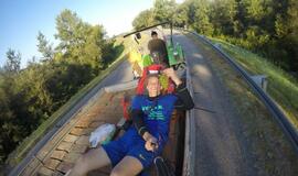 Kurčias 19-metis palangiškis pėsčiomis ir autostopu apkeliavo Europą