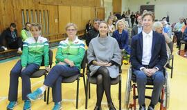 Parolimpiečių sutikimas Klaipėdoje