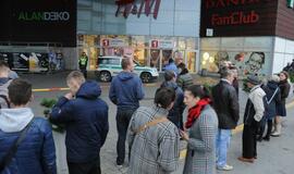 Iš "Akropolio" evakuoti žmonės