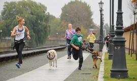 Bėgimas su šunimis Klaipėdoje