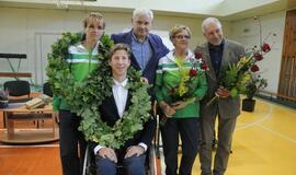 Parolimpiečių sutikimas Klaipėdoje