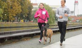 Bėgimas su šunimis Klaipėdoje