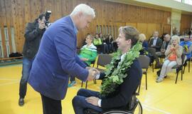 Parolimpiečių sutikimas Klaipėdoje