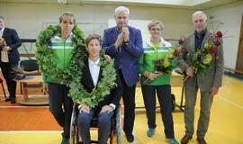 Parolimpiečių sutikimas Klaipėdoje