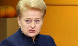 Prezidentė Dalia Grybauskaitė: Lietuva kelia daugiausiai problemų "Rail Baltica"