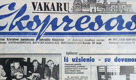 "Vakarų ekspresas". 1991 10 03 ir 05