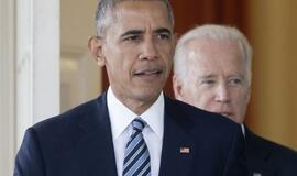 Barakas Obama: linkiu Donaldui Trampui visa ko geriausio