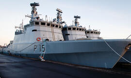 Jūrų pajėgas papildė Danijoje įsigytas patrulinis laivas