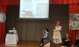 Vitės mokykloje - dailyraščio konkursas „Plunksnelė“