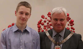 Metų mokinys - badmintono čempionas