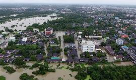 Per potvynius Tailande žuvo 14 žmonių