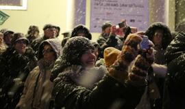 Eglės įžiebimo ceremonijoje netrūko magijos