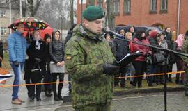 Klaipėdoje į atsargą išlydėti kariai