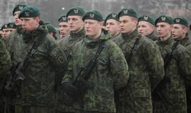 Klaipėdoje į atsargą išlydėti kariai