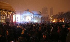 Eglės įžiebimo ceremonijoje netrūko magijos