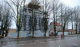 Klaipėdoje siautėjo vėjas