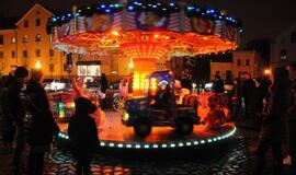 Teatro aikštėje – dar vienas gražus akcentas