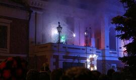 Eglės įžiebimo ceremonijoje netrūko magijos