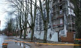 Klaipėdoje siautėjo vėjas