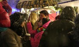 Eglės įžiebimo ceremonijoje netrūko magijos