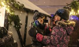 Eglės įžiebimo ceremonijoje netrūko magijos