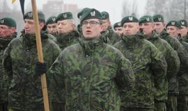 Klaipėdoje į atsargą išlydėti kariai