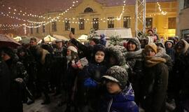 Eglės įžiebimo ceremonijoje netrūko magijos