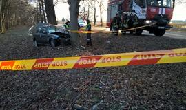 Avarijoje Tilžės gatvėje žuvo jauna mergina