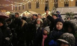 Eglės įžiebimo ceremonijoje netrūko magijos