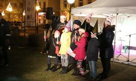 Klaipėdoje vyko Betliejaus taikos ugnies dalinimo akcija