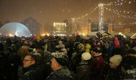 Eglės įžiebimo ceremonijoje netrūko magijos