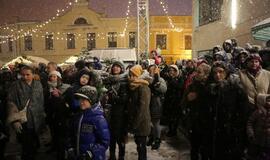 Eglės įžiebimo ceremonijoje netrūko magijos