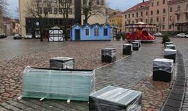 Klaipėdoje siautėjo vėjas