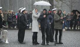 Klaipėdoje į atsargą išlydėti kariai