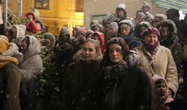 Eglės įžiebimo ceremonijoje netrūko magijos
