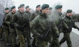 Klaipėdoje į atsargą išlydėti kariai