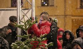 Eglės įžiebimo ceremonijoje netrūko magijos