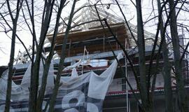 Klaipėdoje siautėjo vėjas