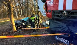 Avarijoje Tilžės gatvėje žuvo jauna mergina