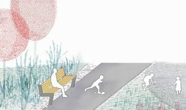 Gargždų parkui nupaišė viziją