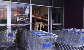 Gargždų „Maximoje“ degė laidai, evakuoti 7 pirkėjai