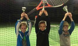 Jaunųjų tenisininkų triumfas
