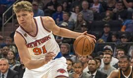 "Knicks" su Mindaugu Kuzminsku nutraukė šešių pralaimėjimų seriją