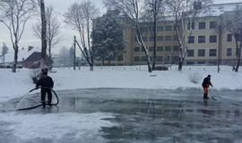 Kretingoje įrenginėjama čiuožykla