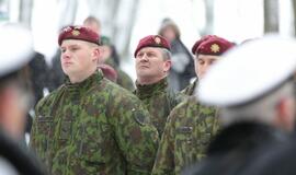 Žuvusiųjų pagerbimo ceremoniją prie paminklo 1923 m. sukilimo dalyviams