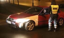 Policijos reidas šeštadienio vakarą