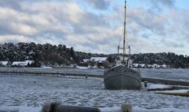 Grožis: ledo skulptūras Neringoje kuria pati gamta