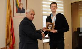 Europos vicečempionui - mero padėka