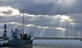 Grožis: ledo skulptūras Neringoje kuria pati gamta